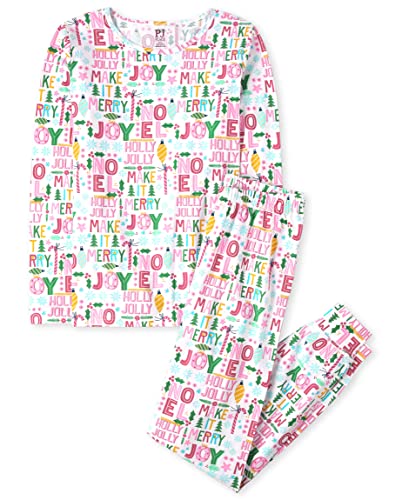 The Childrens Place Family Matching, Christmas and Holiday Pajama Sets, Cotton