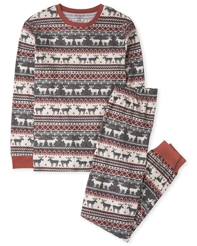 The Children's Place Waffle Cotton Pajama Set