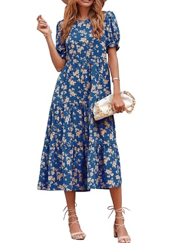 PRETTYGARDEN Floral Boho Midi (B09Z5X9B86)