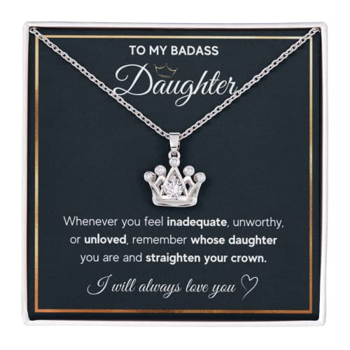 To My Beautiful Daughter Necklace