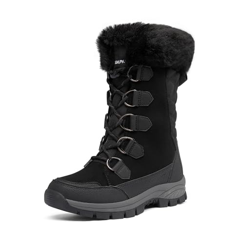 DREAM PAIRS Women's Waterproof Winter Snow Boots