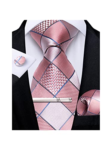 DiBanGu Plaid Tie Set