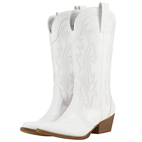 HISEA Rollda Cowboy Boots