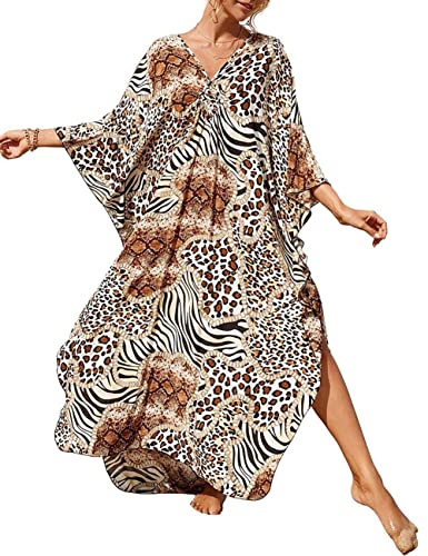 Bsubseach Animal Kaftan