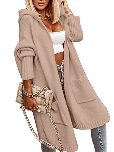 Aoysky Long Hooded Cardigan
