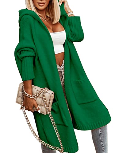 Aoysky Long Hooded Cardigan