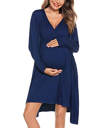 SWOMOG Nursing Gown & Robe Set
