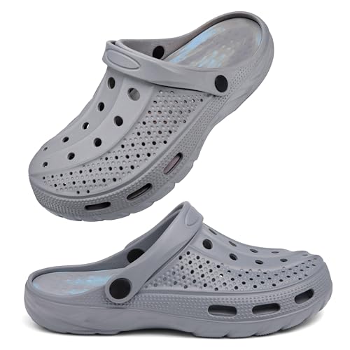 Women Men Orthopedic Clogs Arch Support Garden Shoes Sandals Slippers with Plantar Fasciitis Insoles