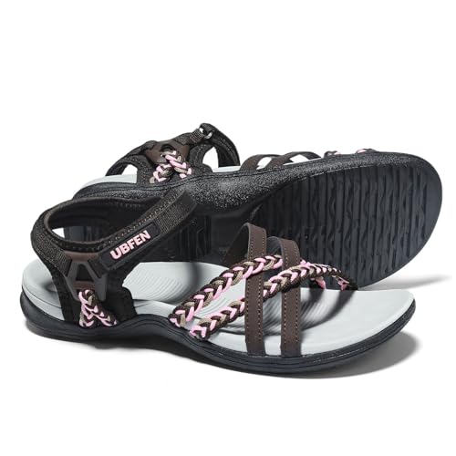 UBFEN Womens Hiking Comfort Sport Sandals