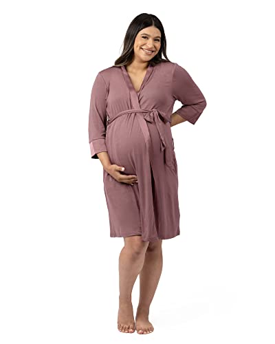 Kindred Bravely Emmaline Maternity & Nursing Robe Hospital Bag/Delivery Essential