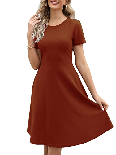 HELYO Knee Length Floral A-Line (alternate)