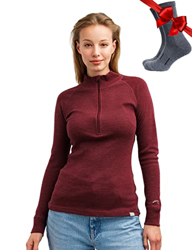 Merino.tech Heavyweight Zip Sweater