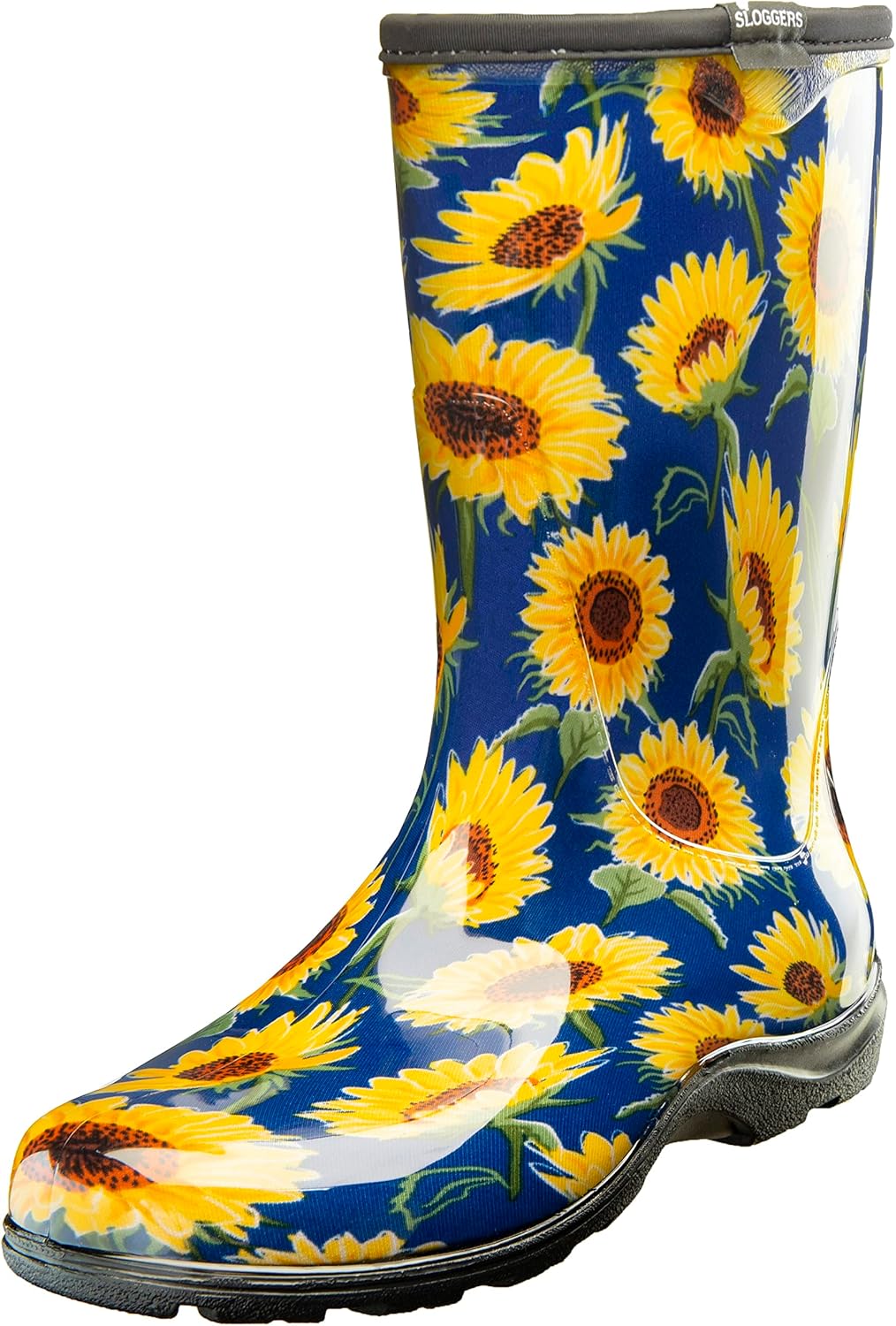 Sloggers Waterproof Garden Rain Boots for Women - Cute Mid-Calf Mud & Muck Boots with Premium Comfort Support Insole