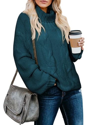 Dokotoo Turtleneck Cable Knit