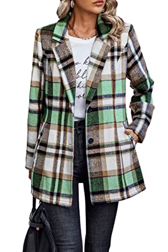 PRETTYGARDEN Plaid Shacket (Top Pick)