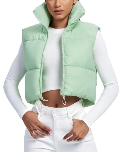 Fuinloth Cropped Puffer Vest