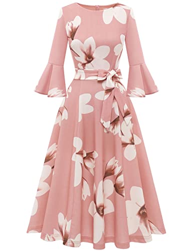 HomRain Bell Sleeve Midi Dress (Budget)