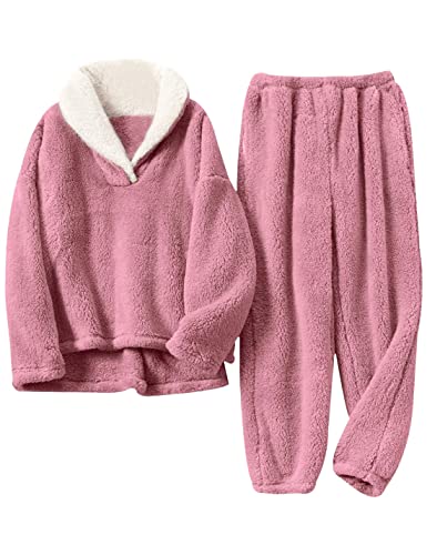 Yeokou Sherpa Pullover & Joggers