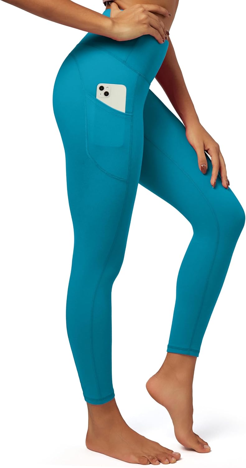 IUGA Fleece Lined Leggings Women Thermal Leggings for Women Winter Warm Tights High Waisted Hiking Yoga Pants with Pockets