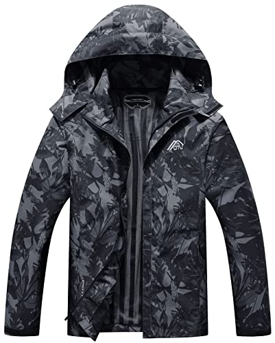 OTU Lightweight Waterproof Hooded Rain Jacket