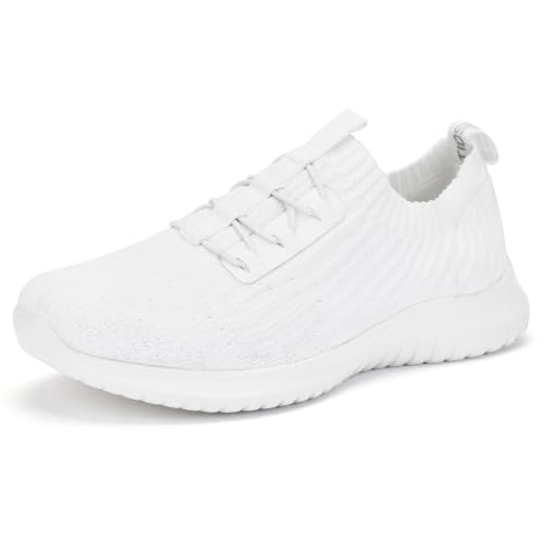 TIOSEBON Women's Slip On Walking Shoes Lightweight Casual Running Sneakers