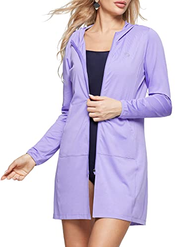 BALEAF Women's UPF 50+ Long Jacket