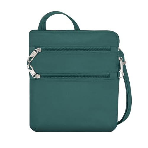 Travelon Anti-theft Classic Slim Double Zip Crossbody