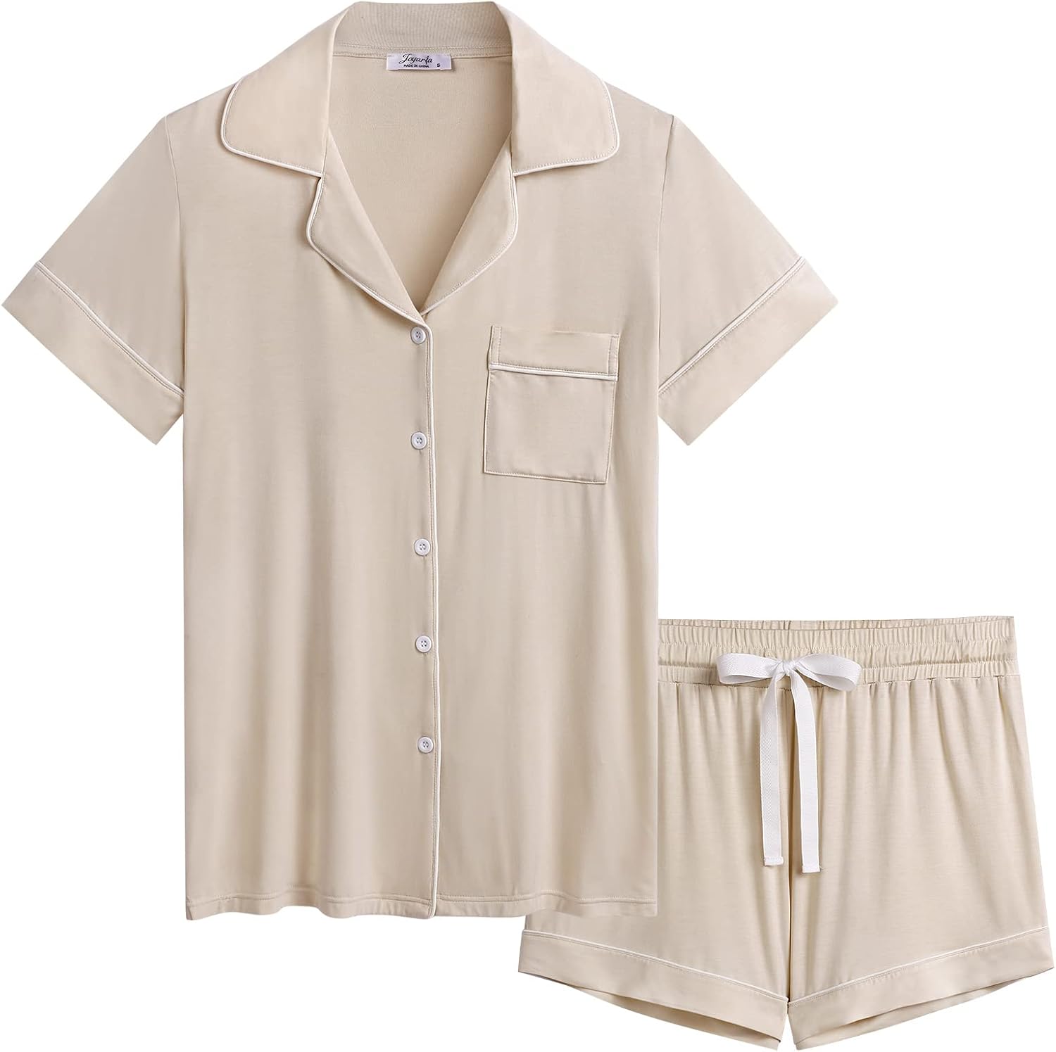 Joyaria Bamboo Viscose Pajama Set
