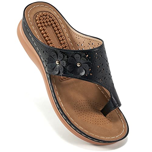 Aomigoct Orthopedic Wedge Sandal