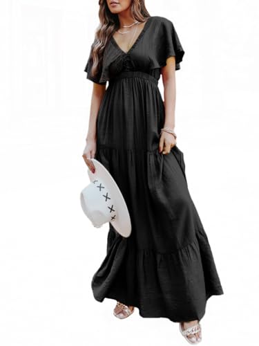 Amegoya Boho Ruffle Maxi