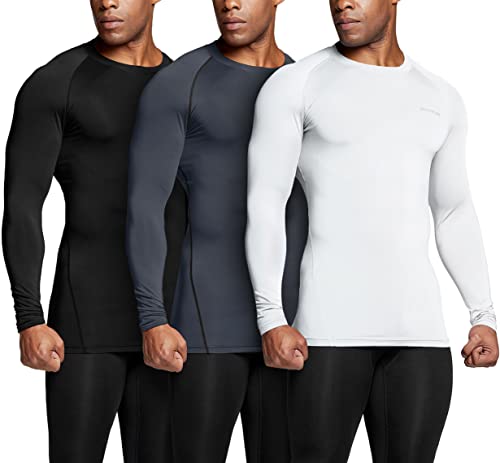 TSLA Men's UPF 50+ Compression Shirt