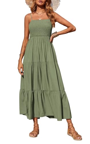 PRETTYGARDEN Maxi Smocked Sundress