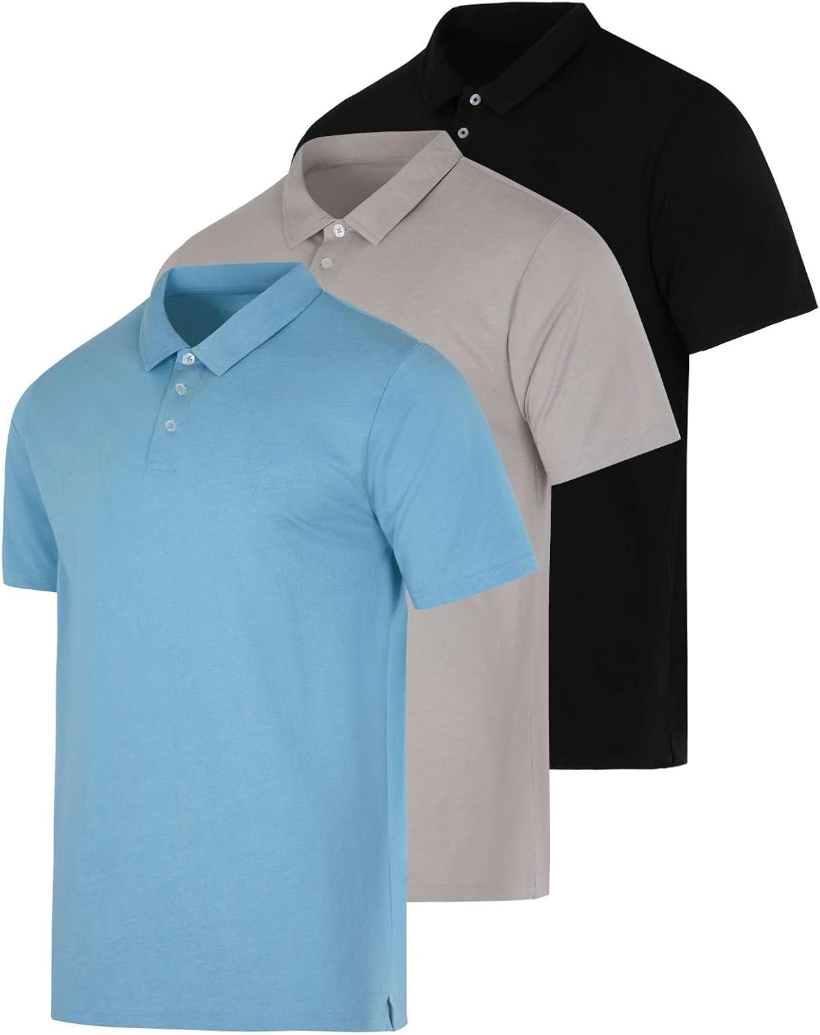 Real Essentials 3 Pack Polo