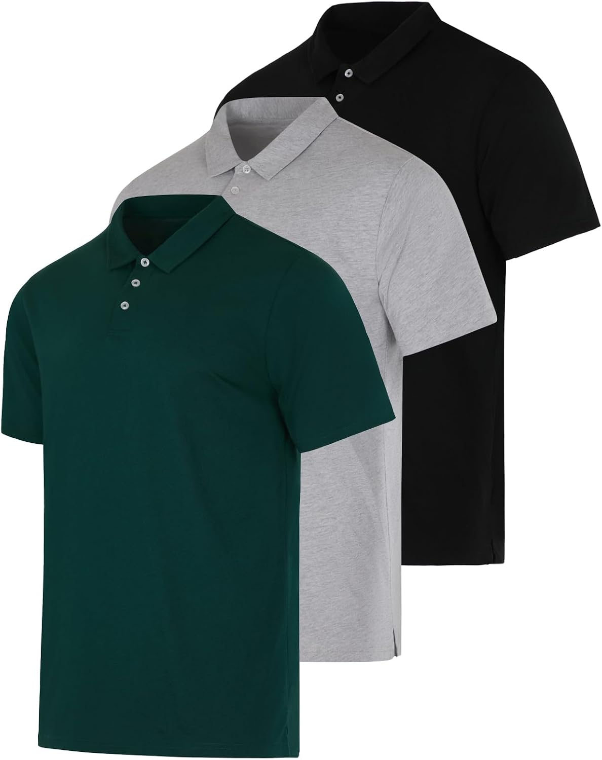 Real Essentials 3 Pack Polo