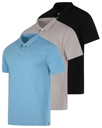 Real Essentials 3-Pack Polo
