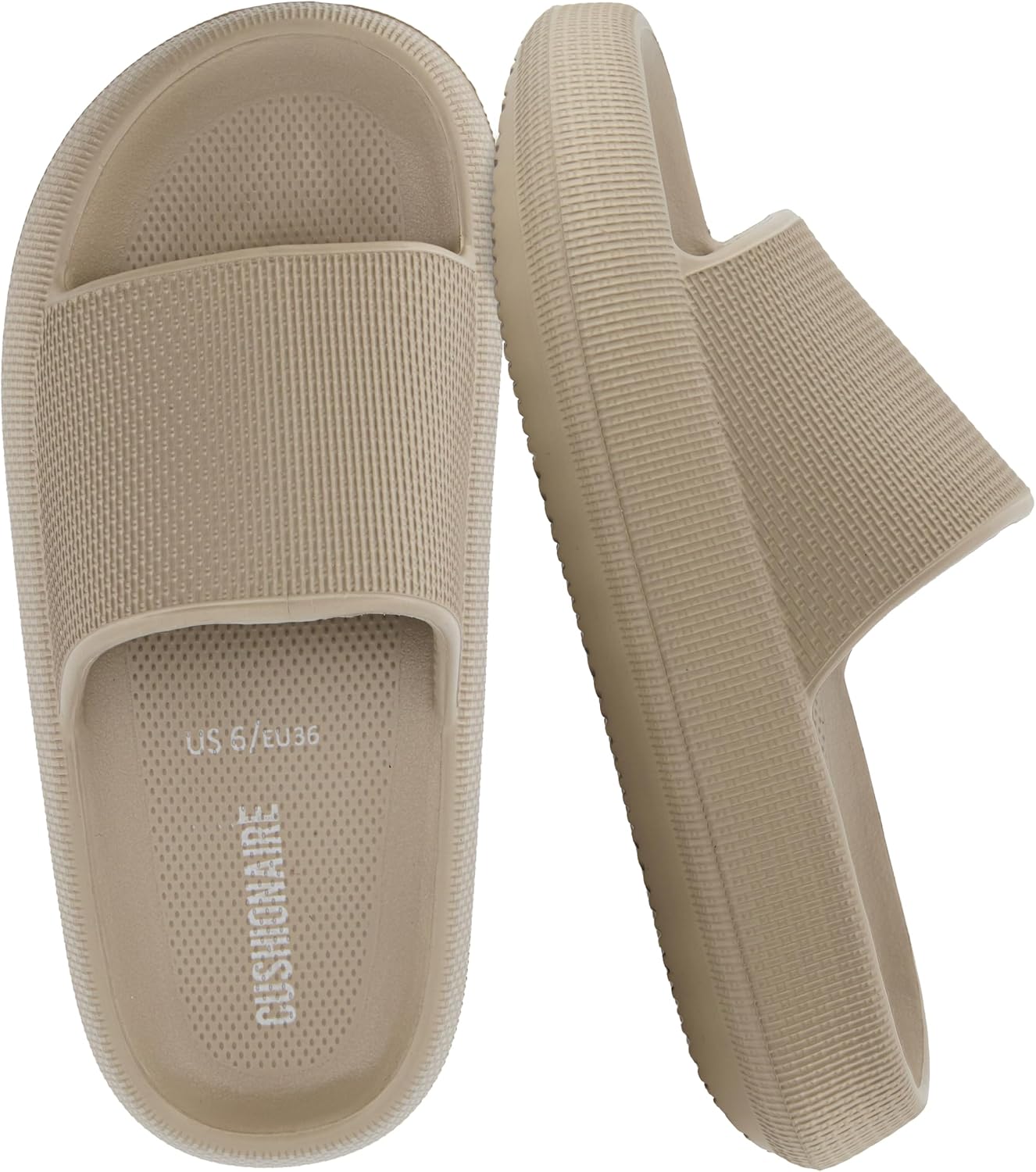 CUSHIONAIRE Feather Slides