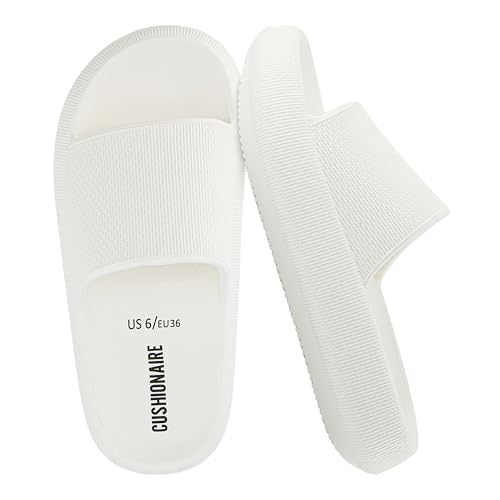 CUSHIONAIRE Feather EVA Slides