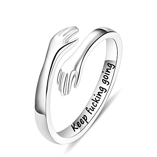 Yesteel S925 Hug Ring