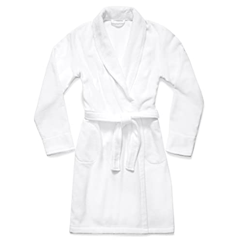Brooklinen Luxury Cotton Bath Robe, Ultra Soft, Adjustable & Machine Washable  Premium Turkish Plush Robes for Women & Men