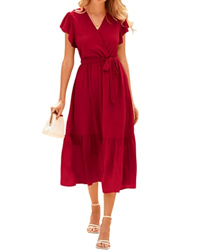 BTFBM Bohemian Wrap Midi (White)