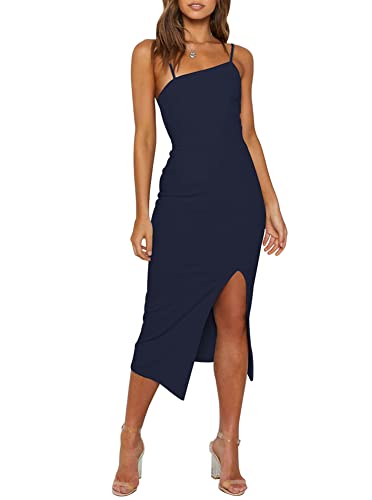 OWIN Adjustable Spaghetti Strap Midi