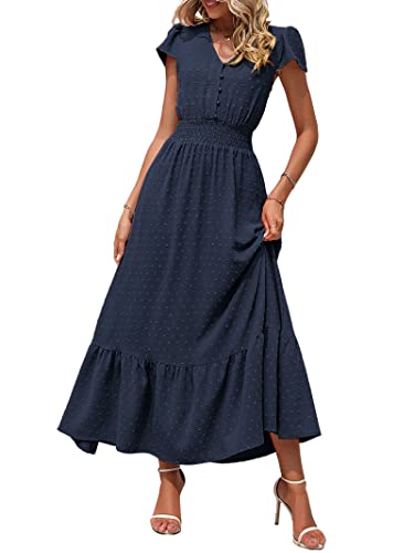 PRETTYGARDEN Swiss Dot Maxi