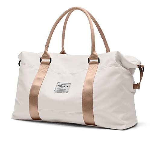 Travel Duffel Bag,Sports Tote Gym Bag,Shoulder Weekender Overnight Bag for Women