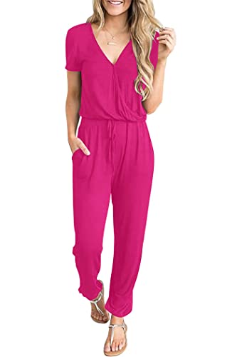 PRETTYGARDEN Drawstring Jumpsuit