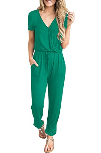PRETTYGARDEN V‑Neck Jumpsuit
