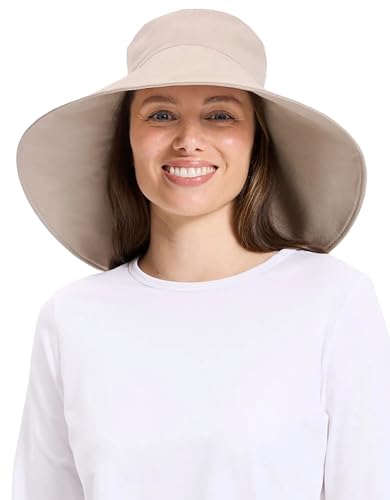 Solbari Ultra-Wide Cotton Linen Sun Hat