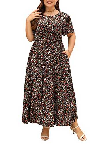 Nemidor Plus Size Maxi Ditsy Floral (mid)