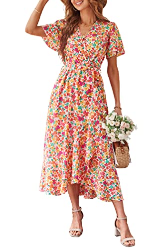 PRETTYGARDEN Tiered Flare Maxi