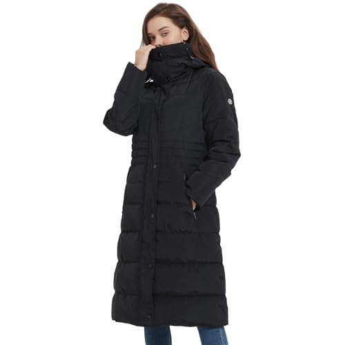 IKAZZ Women's Thickened Vegan Down Parka