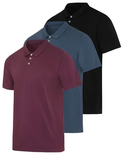 Real Essentials 3-Pack Polo